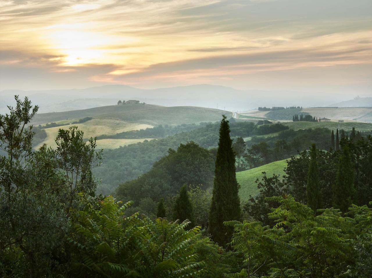 Villa Borgo Lucignanello Bandini San Giovanni dʼAsso Exterior foto