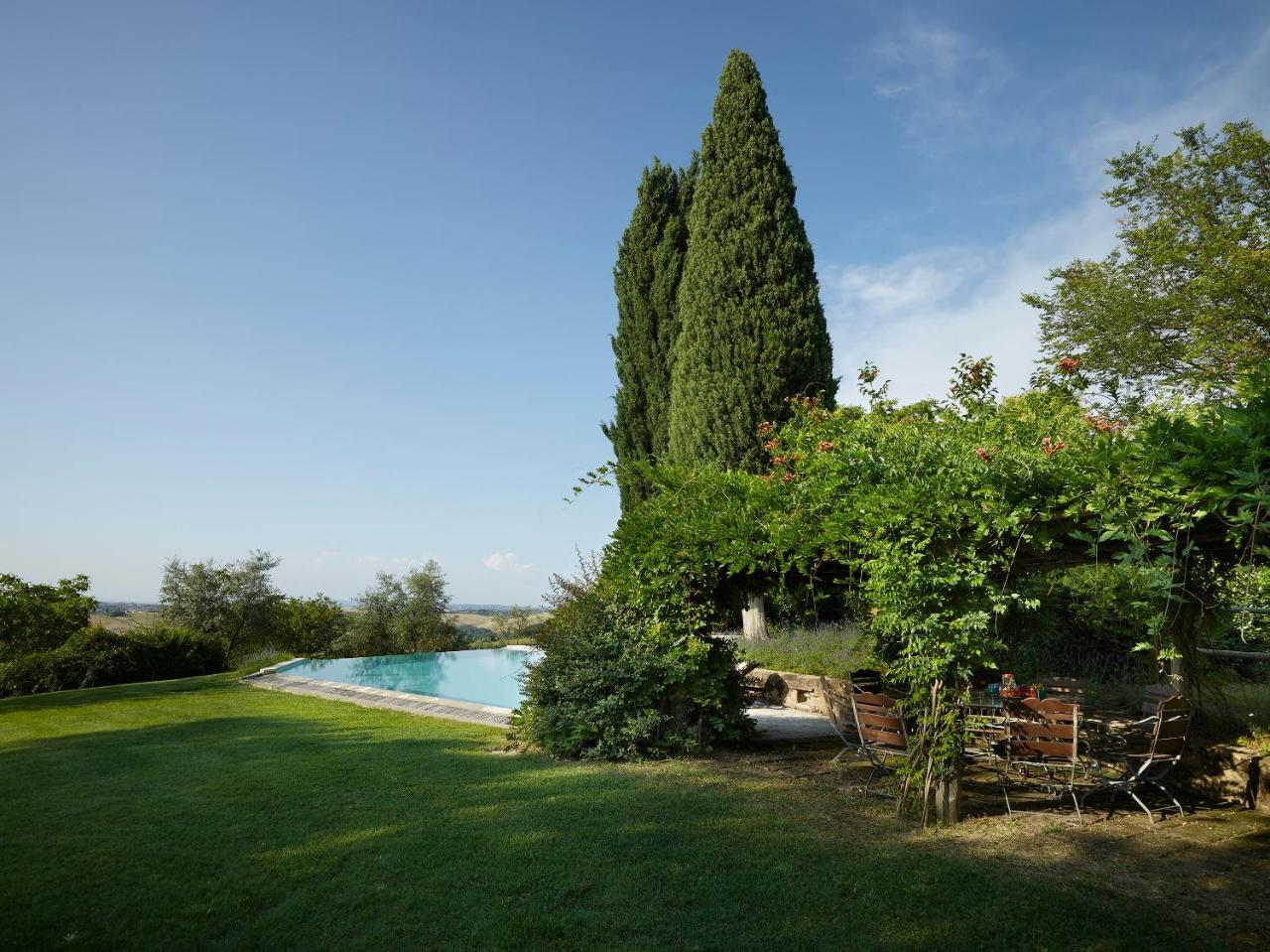 Villa Borgo Lucignanello Bandini San Giovanni dʼAsso Exterior foto