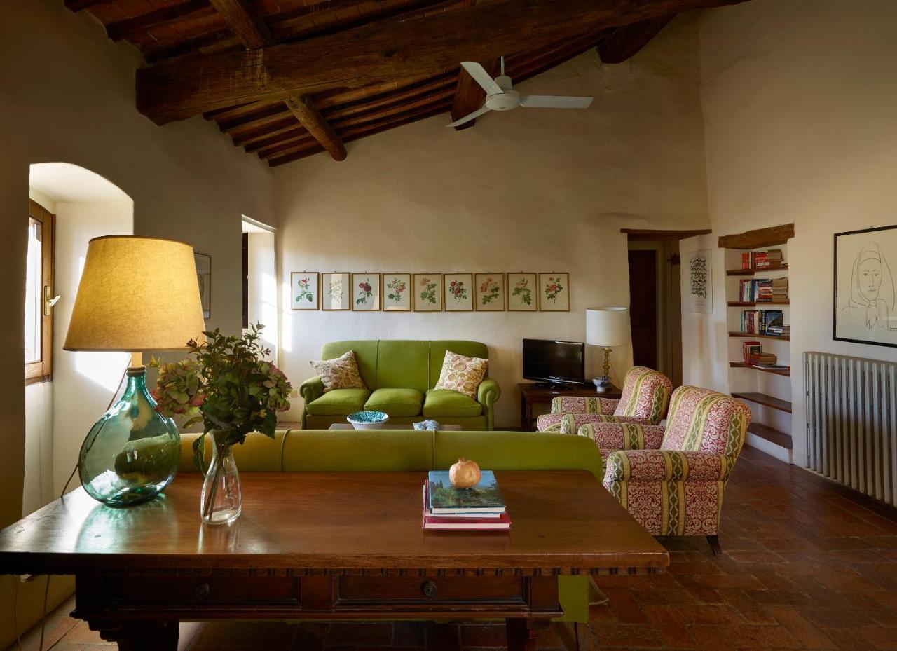 Villa Borgo Lucignanello Bandini San Giovanni dʼAsso Exterior foto