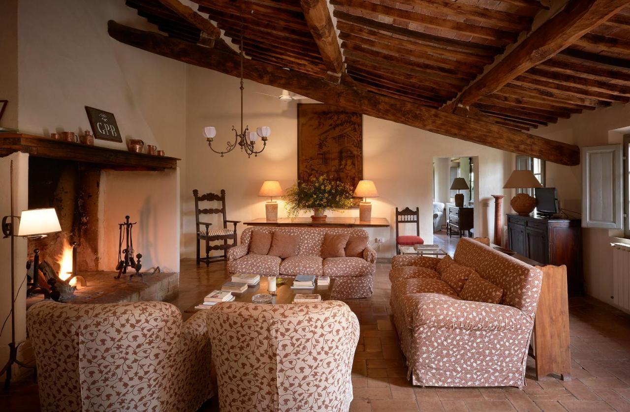 Villa Borgo Lucignanello Bandini San Giovanni dʼAsso Exterior foto
