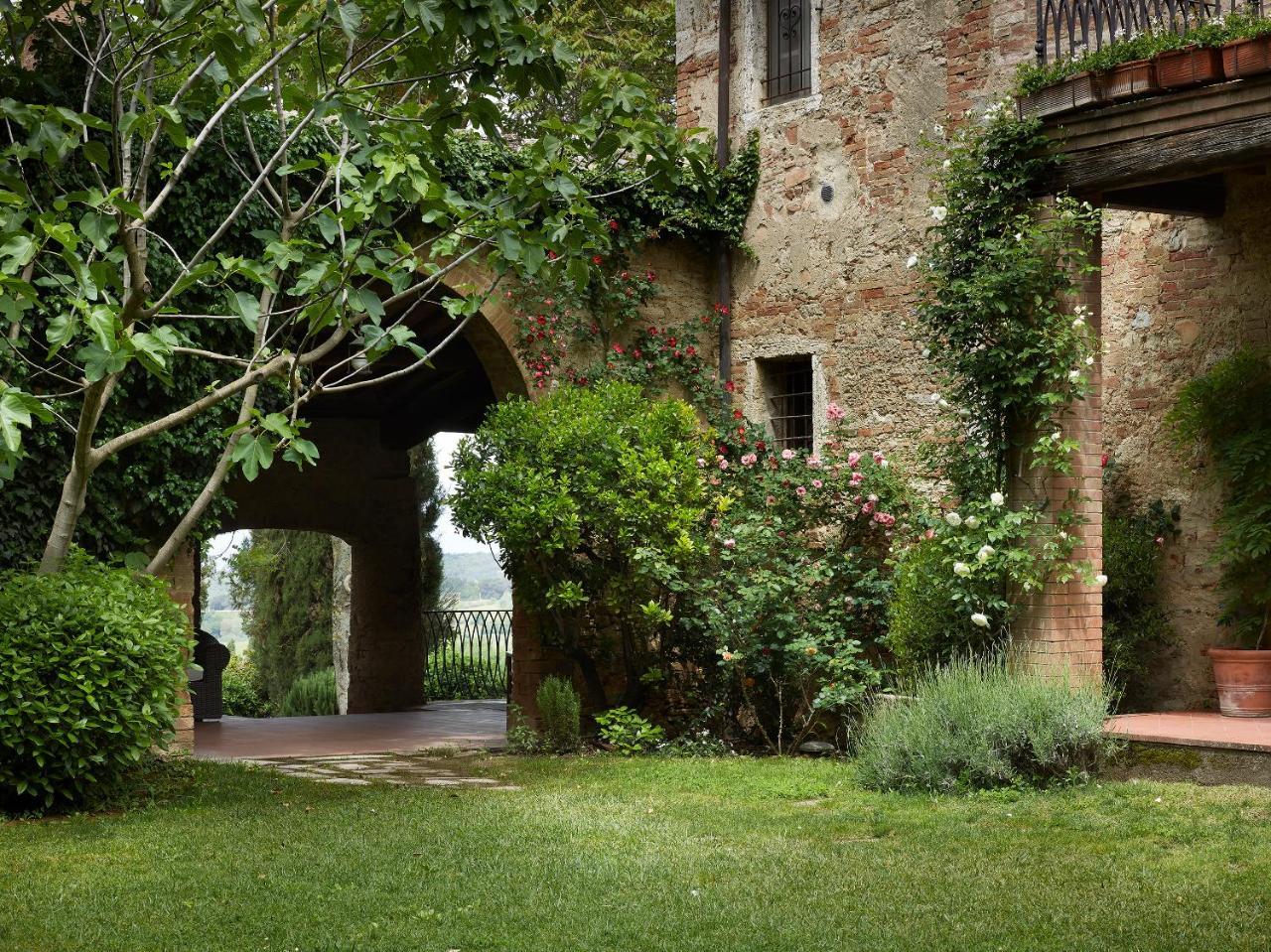 Villa Borgo Lucignanello Bandini San Giovanni dʼAsso Exterior foto
